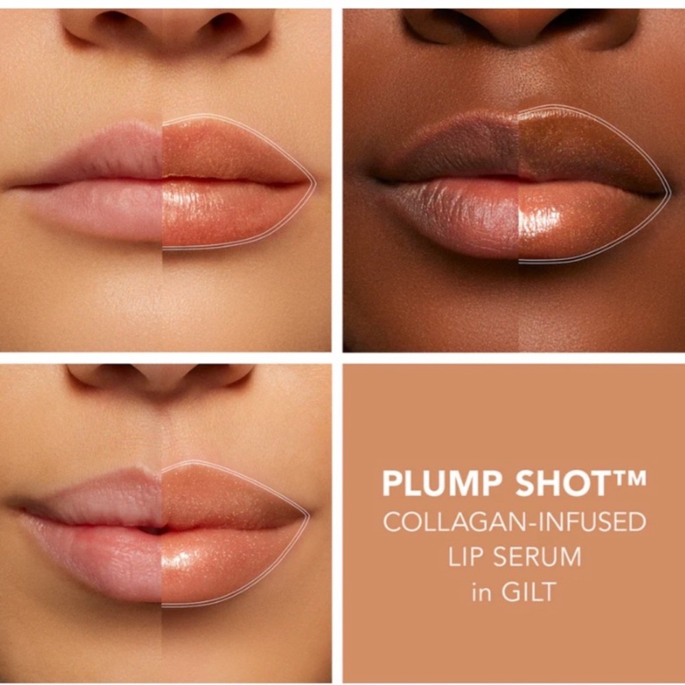 NWT Buxom Plump Shot Collagen Infused Lip Serum Gilt